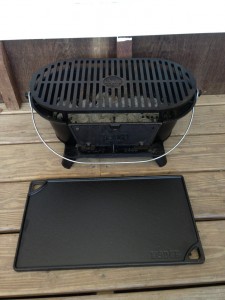 IMG 5645 225x300 Friday Gear Report: The Lodge Cast Iron Sportsmans Grill