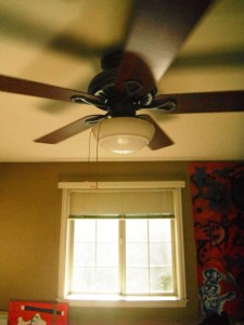 Pulling the blinds shut to keep sunshine from coming in, and using a fan, can be effective ways to help cool your house. (Leon Pantenburg photo)