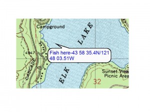 A good friend sends the coordinates for a hot fishing area. But will you be able to use these?
