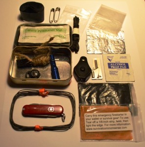 Check out this Altoid tin survival kit kit with knife! 