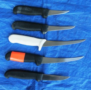 I experimented with various boning knife blade lengths. The winner in this category is the five-inch. (Pantenburg photos)