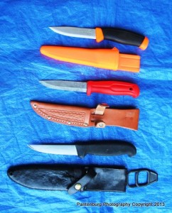 These are several of my favorite Mora-style knives.