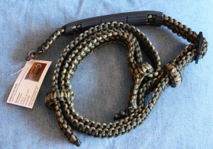 The three Point Sling has about 150 feet of paracord in it. It can be unraveled during an emergency if you need cordage.