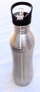 The hydration system is excellent. This stainless steel bottle holds a complete filtering system that will purify most water. (Pantenburg photos)