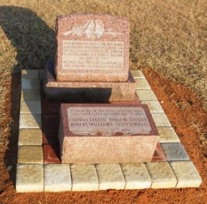 Branch Davidian Compound, Waco, TX, 2011 ATF OKLA City monument