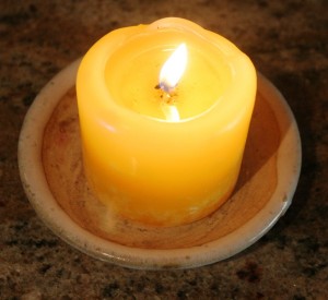 It's a good idea to have candles for lighting during power outages, but everybody has some junky candles that could be put to better use. 