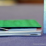 This stack of 10 cards is almost one-half inch thick.