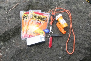 Runners should carry a few basic items in a lightweight survival kit which should include a Swiss Army knife Classic.