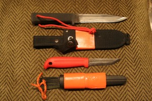 The SRK Cold Steel and Mora survival knives are good choices for an all-around wilderness survival knife.