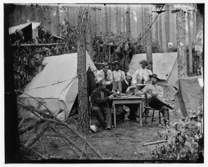 A staple with both armies in the Civil War was hardtack.