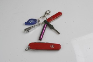 A keyring survival kit can be the only tools you end up with during an emergency.