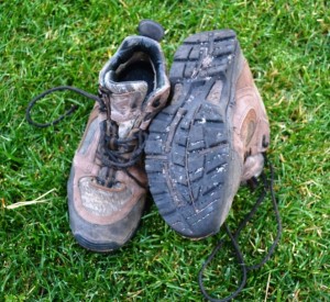 The boots I wear the most, year-round, are these uninsulated Danner Cougars. They're light enough to hike in all day, but sturdy enough to provide foot protection and ankle support. (Pantenburg photos)