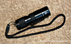 The Olympic RGH245 LED flashlight is a compact powerhouse.