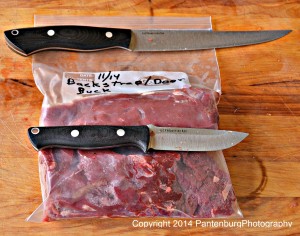 These two knives were all I needed to completely process a whitetail buck