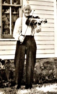 My great-grandfather, Charles Hallowell, sometime in the 1940s.