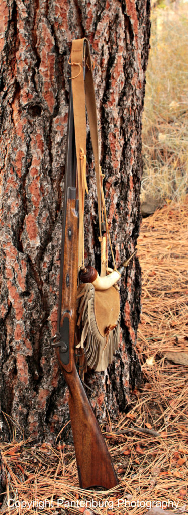 I like looking at authentic, traditional black powder firearms in natural settings. 